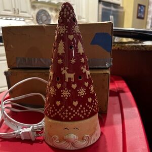 Christmas Santa gnome by Scentsy. Excellent condition